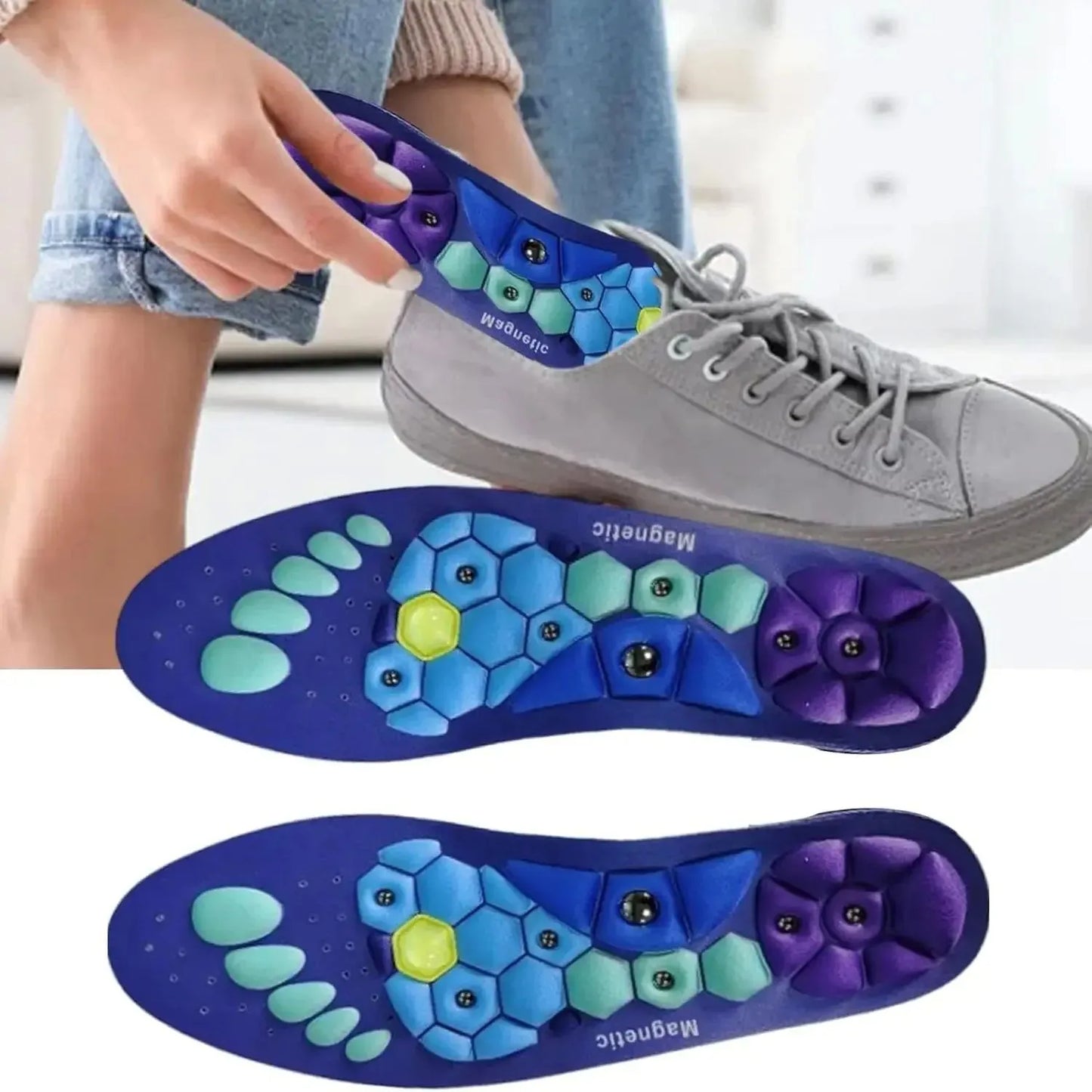 Magnetic Therapy Massage Insoles