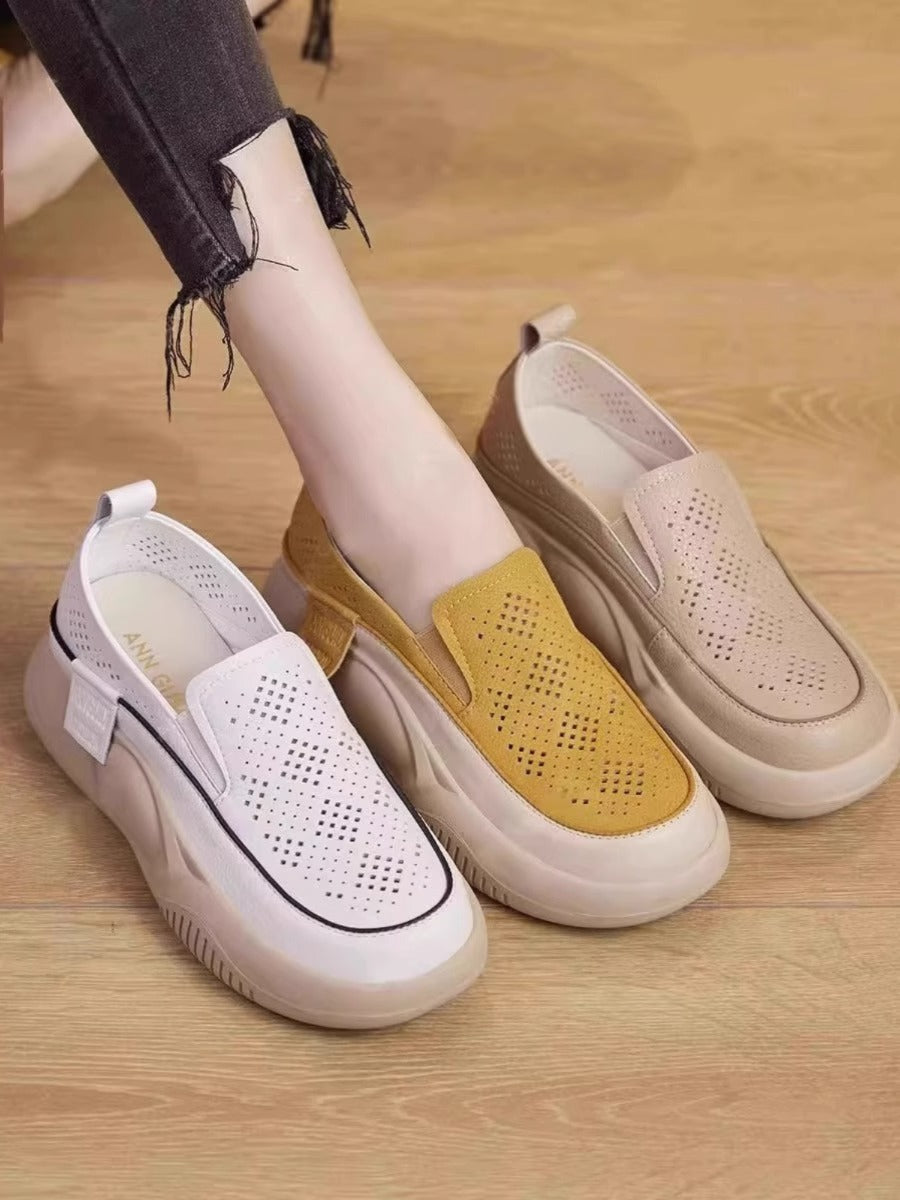 Super soft thick sole breathable loafers