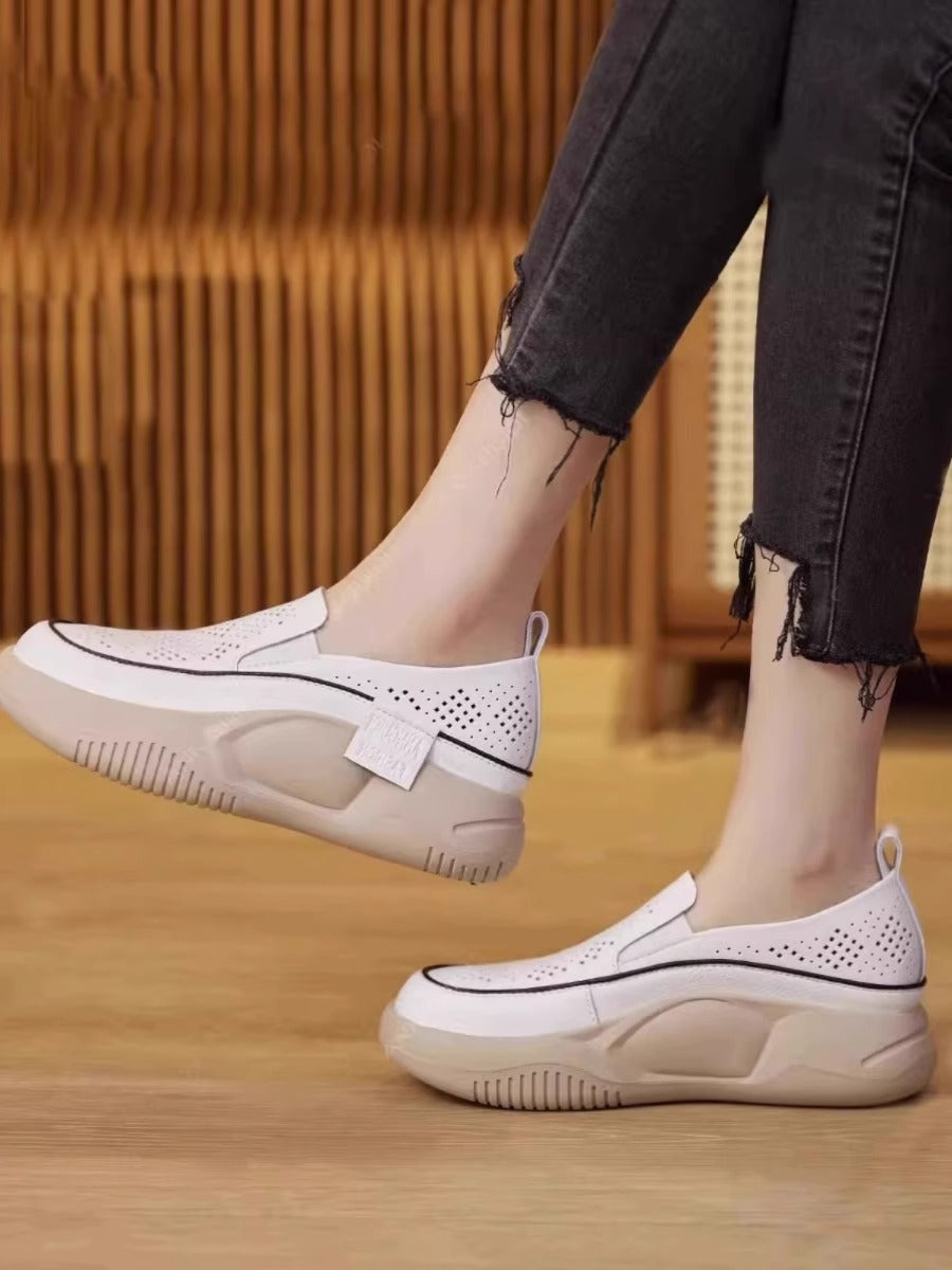Super soft thick sole breathable loafers