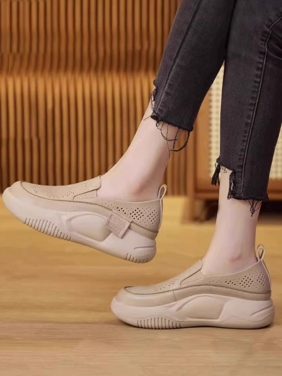 Super soft thick sole breathable loafers
