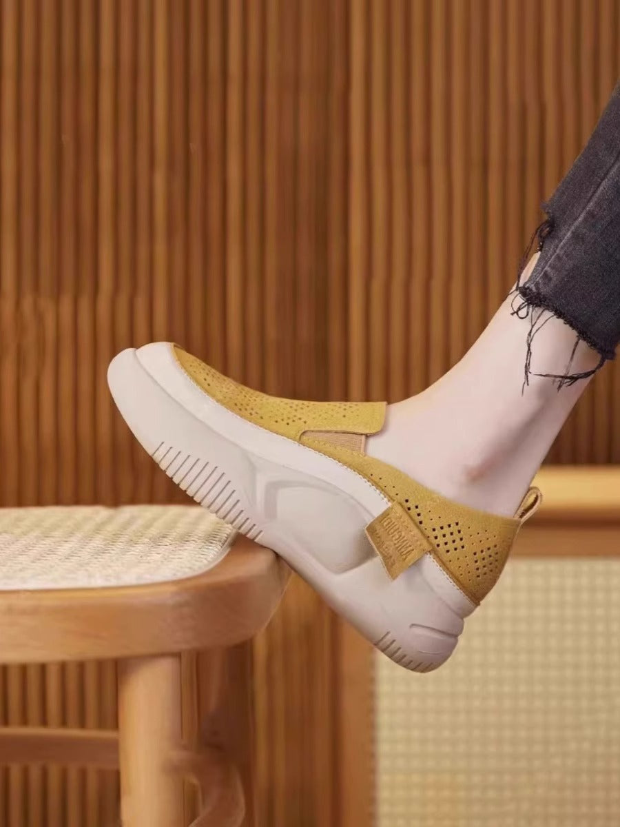 Super soft thick sole breathable loafers