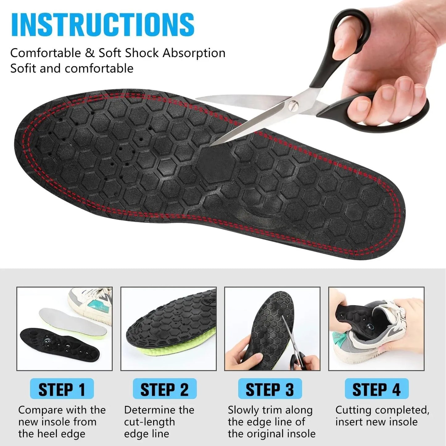 Magnetic Therapy Massage Insoles