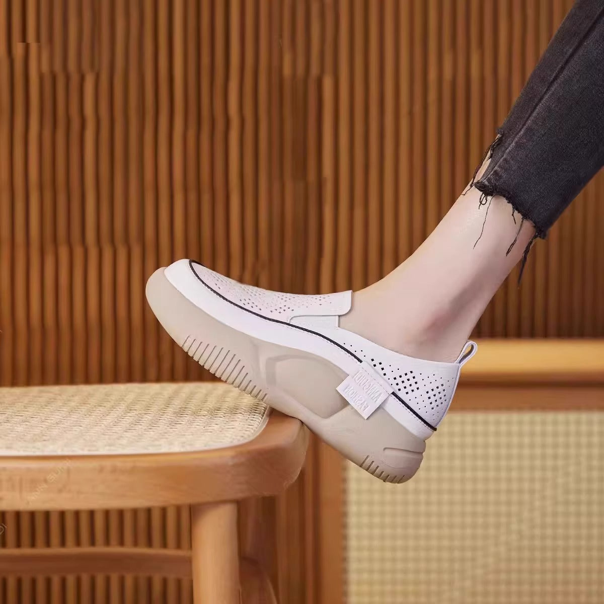 Super soft thick sole breathable loafers
