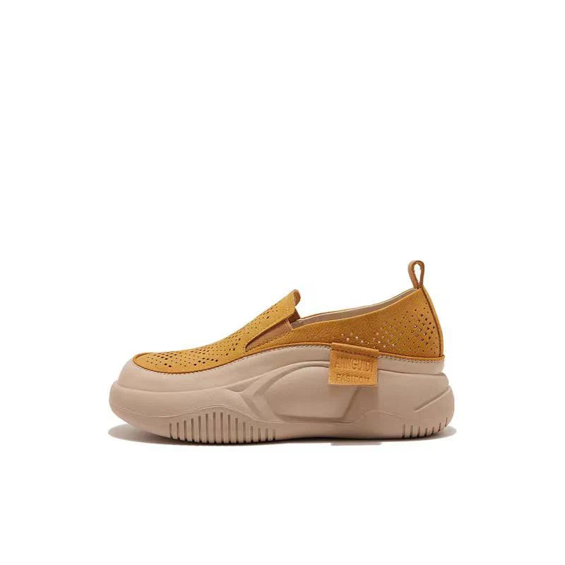 Super soft thick sole breathable loafers