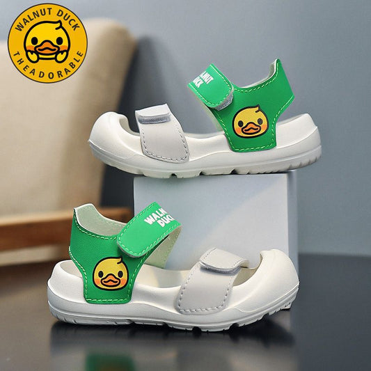 ™Walnut Duck - Soft Sole Athletic Baby&Toddler Sandals - Walnut Duck