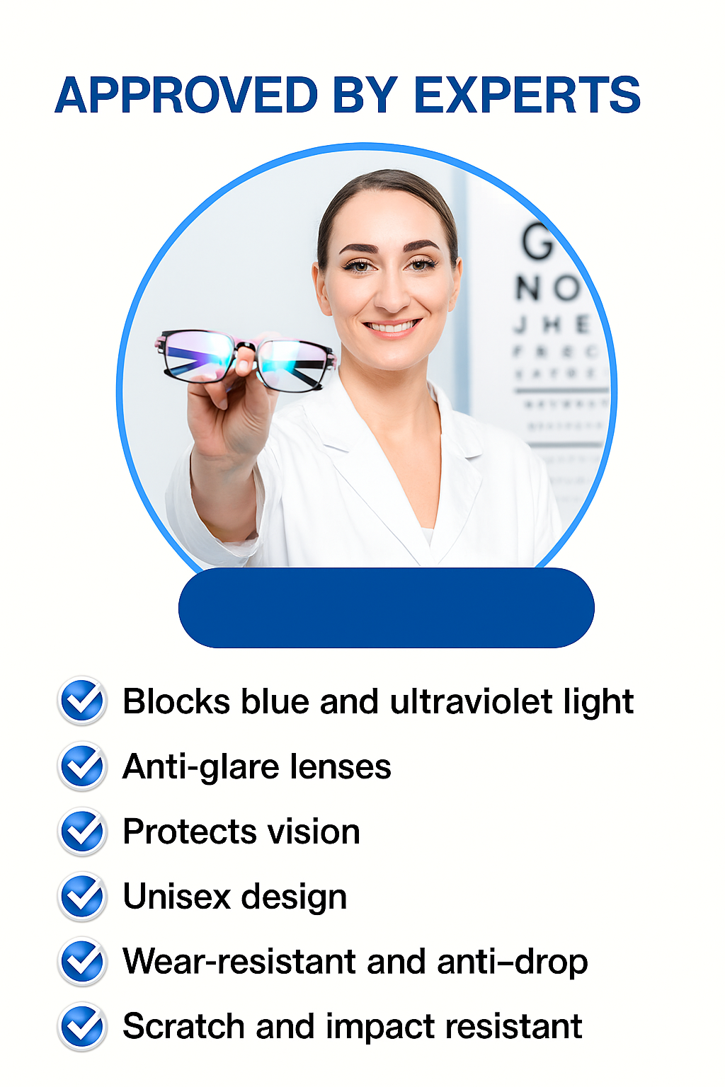 Unisex  Smart Reading Vision Glasses （Maximum 3 per order）