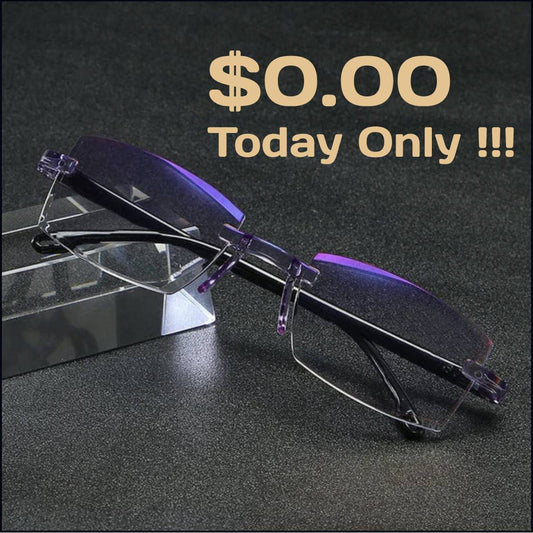 Unisex  Smart Reading Vision Glasses （Maximum 3 per order）