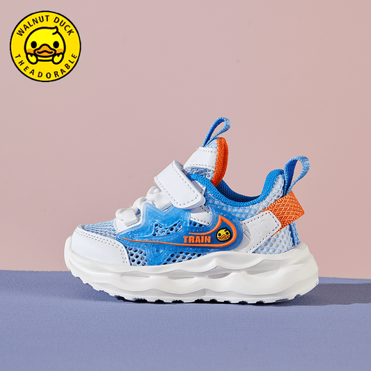 ™Walnut Duck - Breathable Mesh Sneakers with Thick Cushioned Sole - Walnut Duck