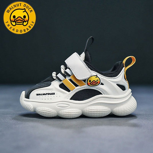 ™Walnut Duck - Breathable Wide Mesh Supportive Sole Babay&Toddler Shoes - Walnut Duck